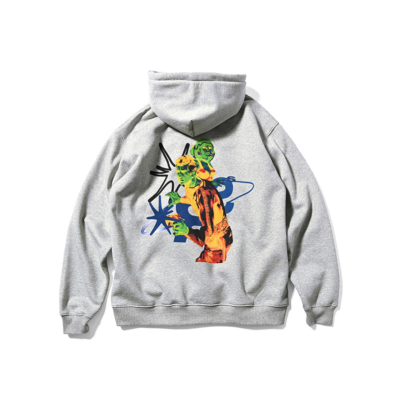 LFYT(エルエフワイティー)/ LFYT x SauRas Being LOGO HOODIE -2.COLOR-