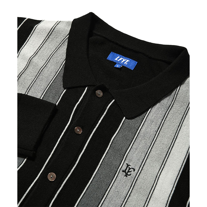 LFYT(エルエフワイティー)/ STRIPED KNIT CARDIGAN -2.COLOR-