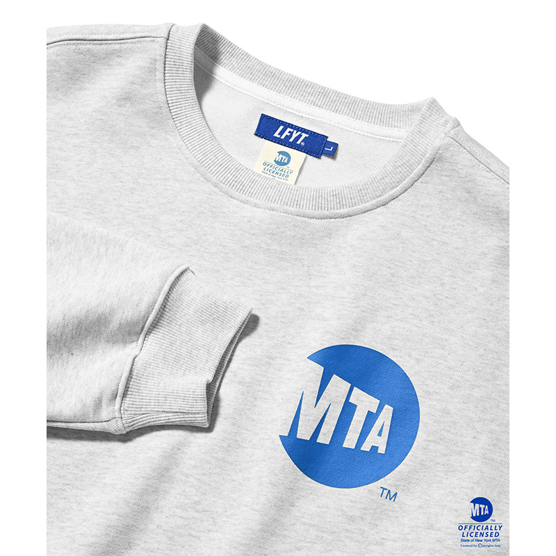 LFYT(エルエフワイティー)/ LFYT x MTA Metro Card CREWSWEAT -2.COLOR-