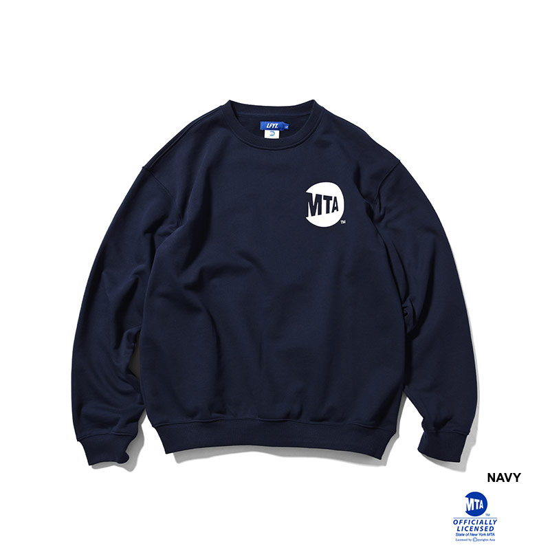 LFYT(エルエフワイティー)/ LFYT x MTA Metro Card CREWSWEAT -2.COLOR-