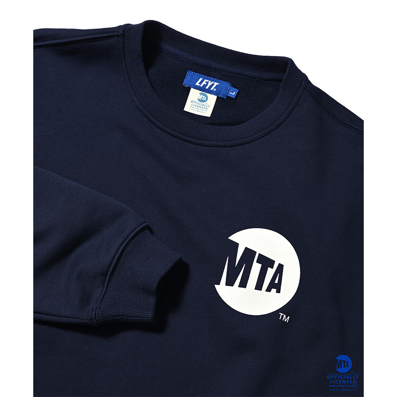 LFYT(エルエフワイティー)/ LFYT x MTA Metro Card CREWSWEAT -2.COLOR-
