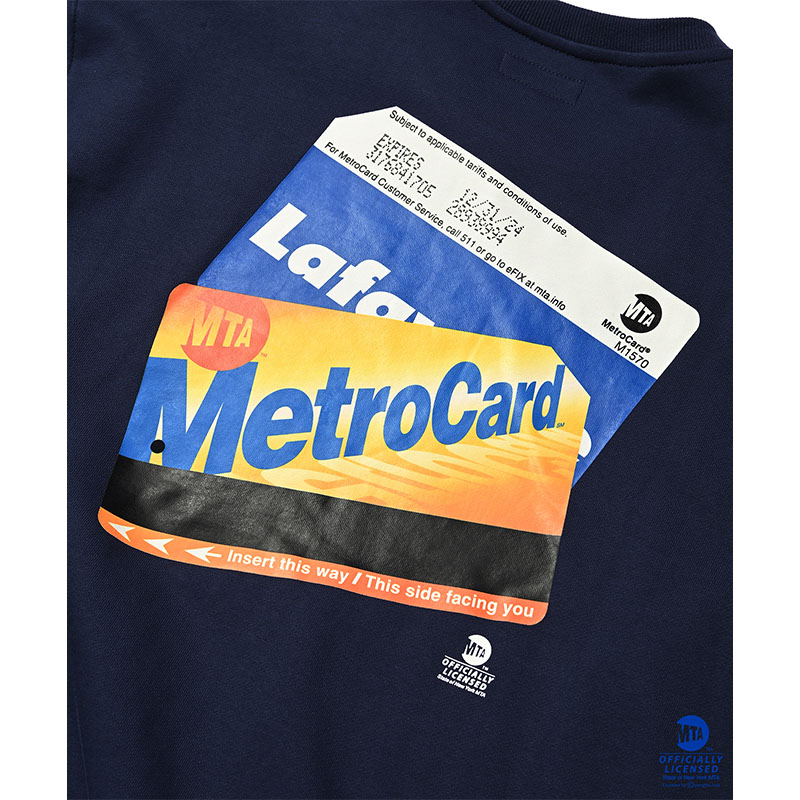 LFYT(エルエフワイティー)/ LFYT x MTA Metro Card CREWSWEAT -2.COLOR-