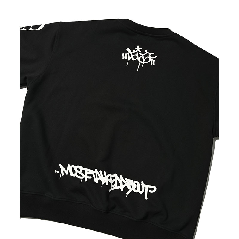 LFYT(エルエフワイティー)/ LFYT x GIZ MTA CREWSWEAT -BLACK-