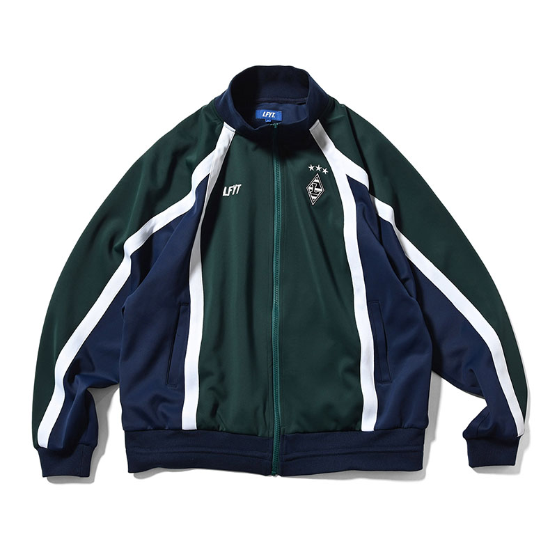 LFYT(エルエフワイティー)/ STRIPED JERSEY TRACK JACKET -2.COLOR-(GREEN)