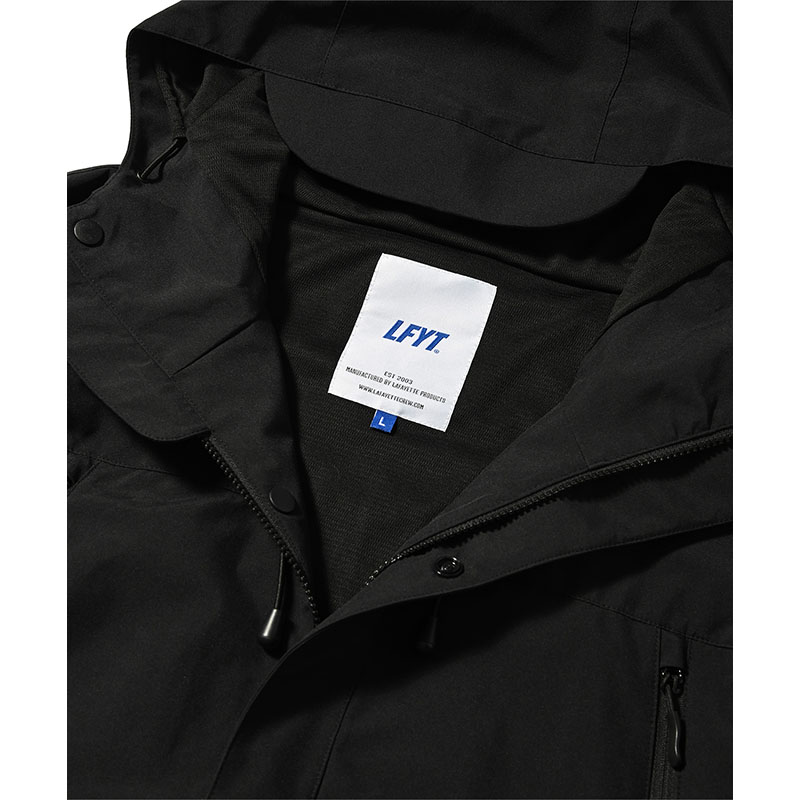 LFYT(エルエフワイティー)/ 2 LAYER NYLON JACKET -BLACK-