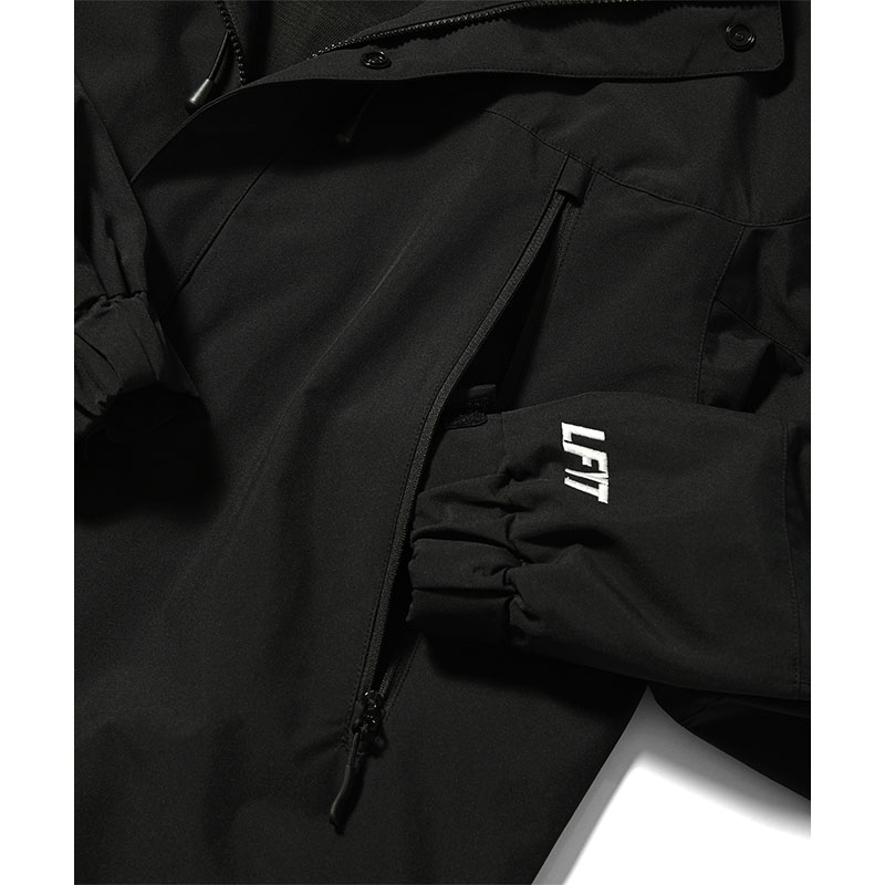 LFYT(エルエフワイティー)/ 2 LAYER NYLON JACKET -BLACK-