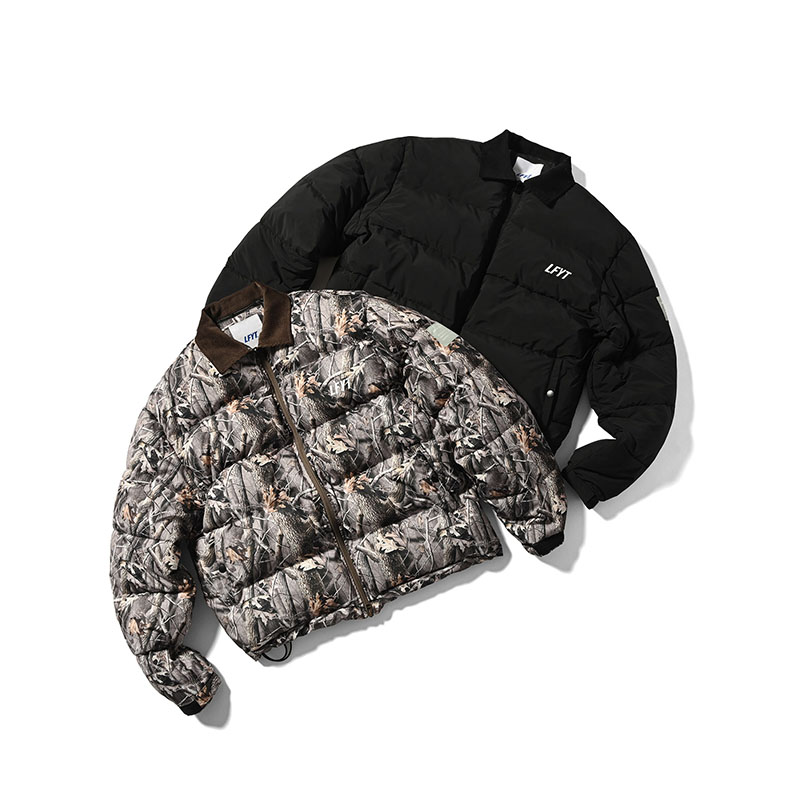 LFYT(エルエフワイティー)/ CORDUROY COLLAR PUFFER JACKET -2.COLOR-