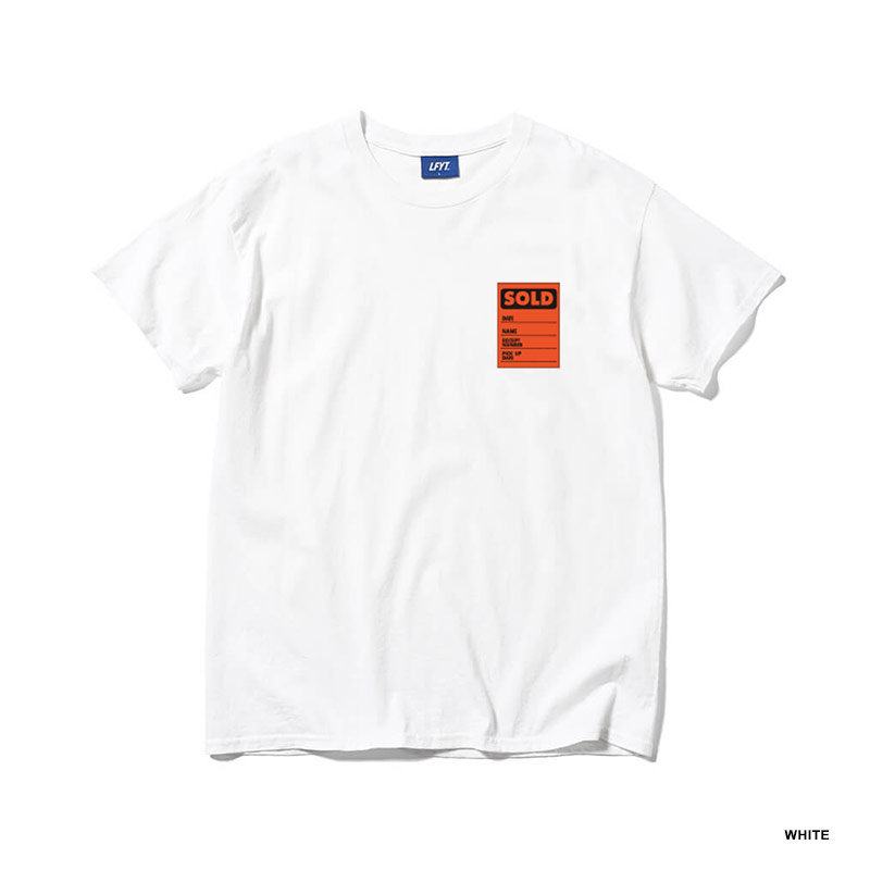 LFYT(エルエフワイティー)/ SOLD TAG TEE -2.COLOR-