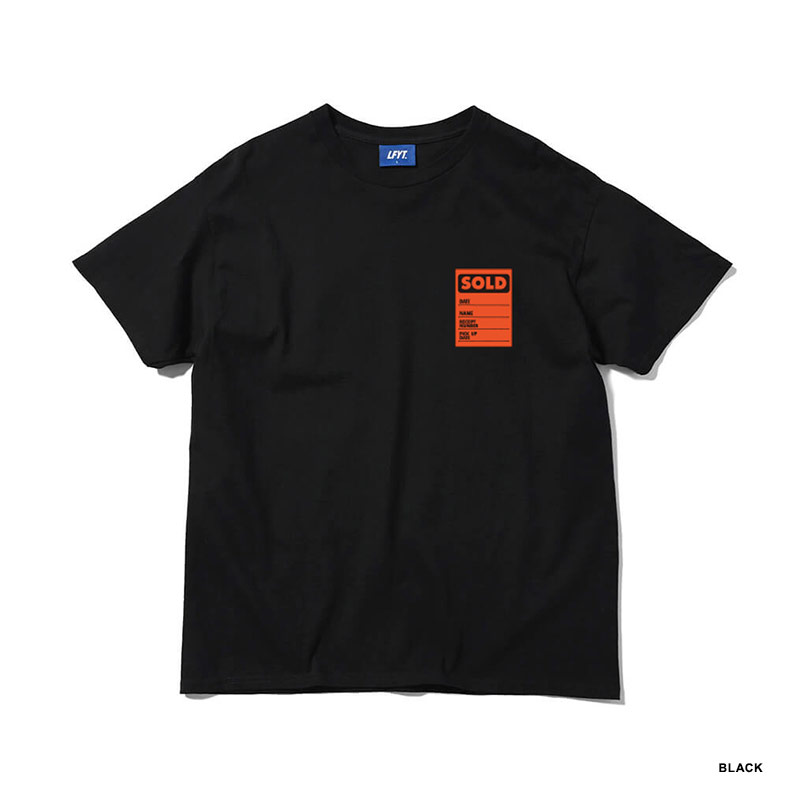 LFYT(エルエフワイティー)/ SOLD TAG TEE -2.COLOR-