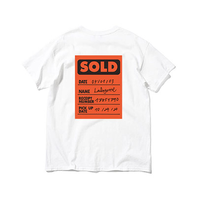 LFYT(エルエフワイティー)/ SOLD TAG TEE -2.COLOR-