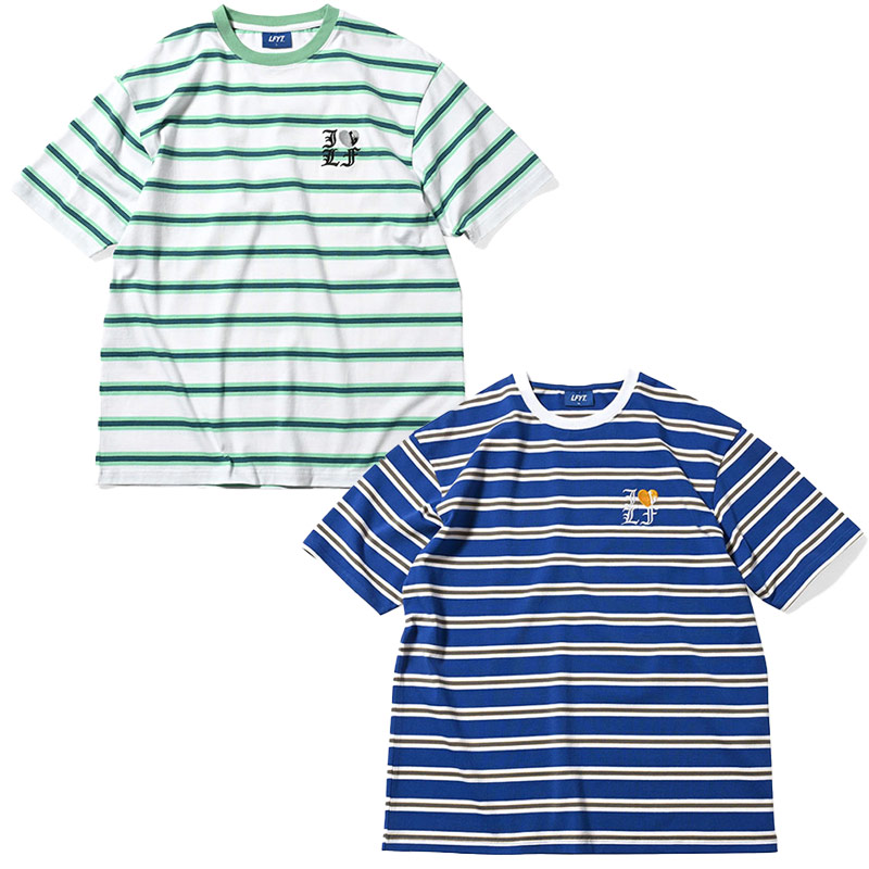 LFYT(エルエフワイティー)/ I LOVE LF MULTI BORDER TEE -2.COLOR-
