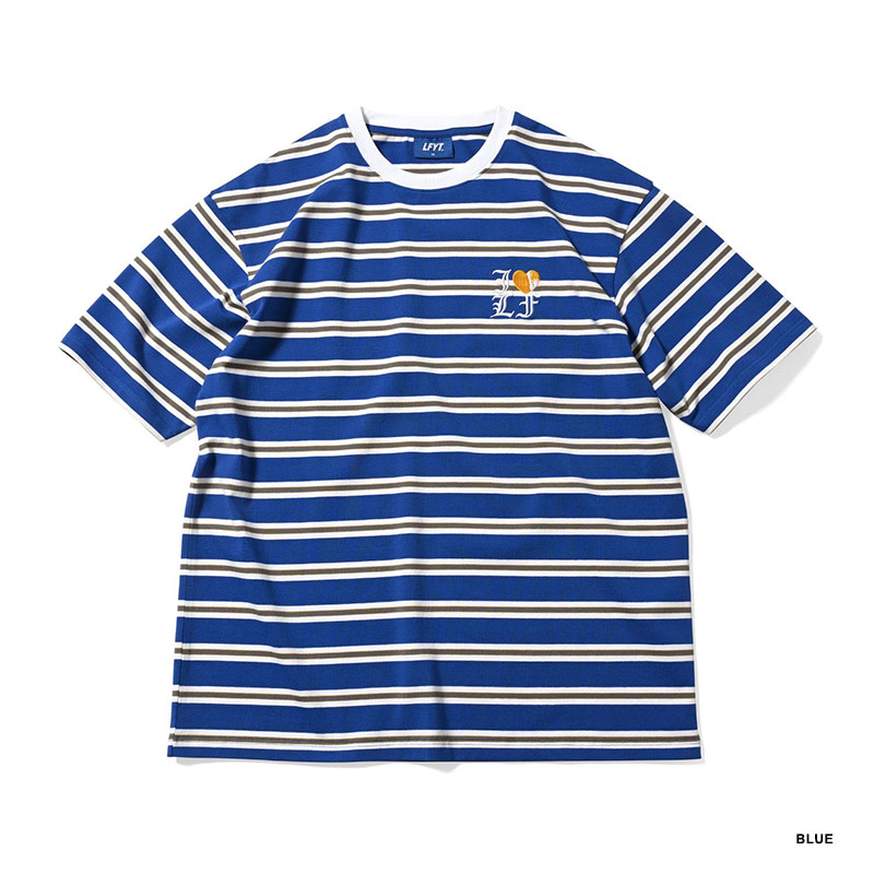 LFYT(エルエフワイティー)/ I LOVE LF MULTI BORDER TEE -2.COLOR-