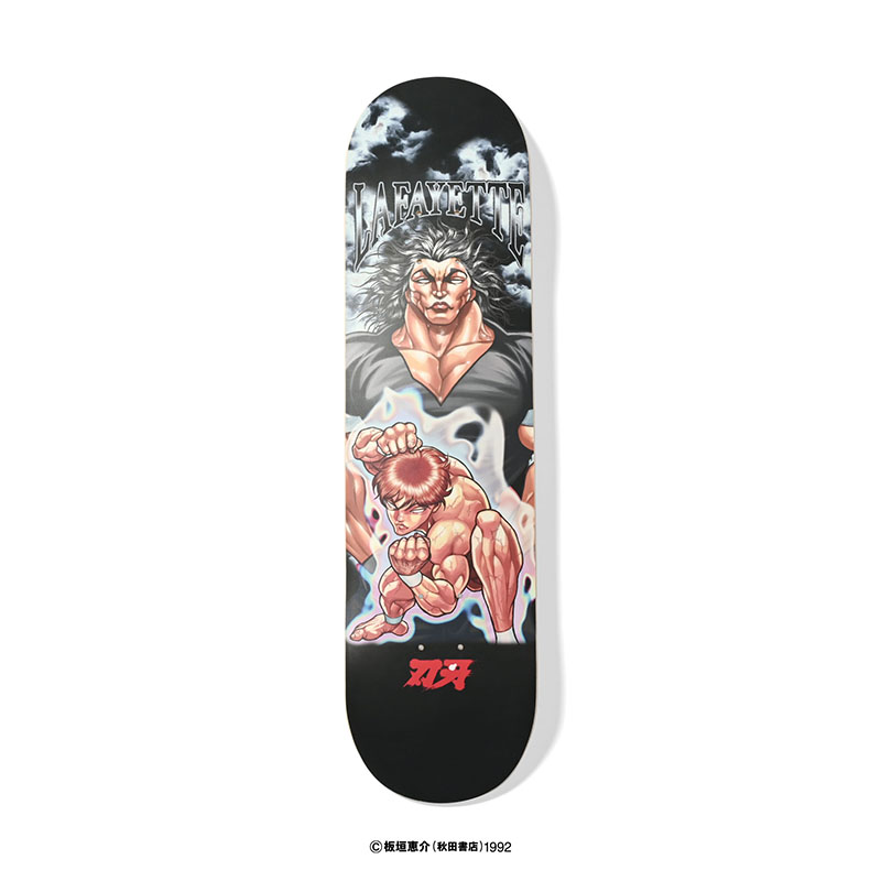 LFYT(エルエフワイティー)/ LFYT × GRAPPLER BAKI - BAKI YUJIRO SKATE DECK -BLACK-