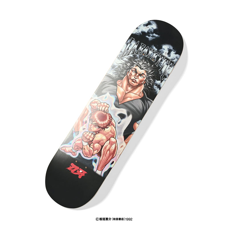 LFYT(エルエフワイティー)/ LFYT × GRAPPLER BAKI - BAKI YUJIRO SKATE DECK -BLACK-