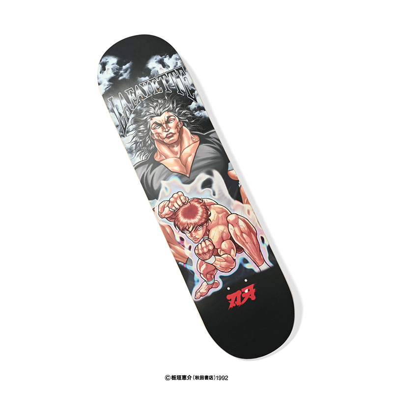 LFYT(エルエフワイティー)/ LFYT × GRAPPLER BAKI - BAKI YUJIRO SKATE DECK -BLACK-