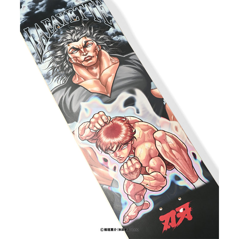 LFYT(エルエフワイティー)/ LFYT × GRAPPLER BAKI - BAKI YUJIRO SKATE DECK -BLACK-