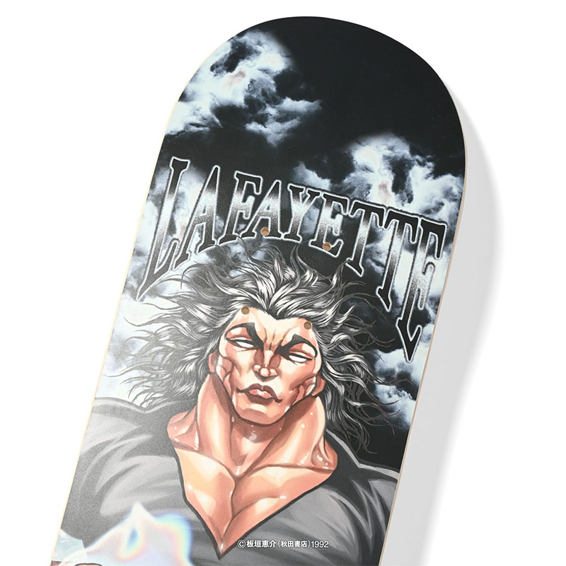 LFYT(エルエフワイティー)/ LFYT × GRAPPLER BAKI - BAKI YUJIRO SKATE DECK -BLACK-