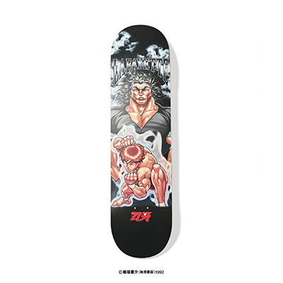 LFYT(エルエフワイティー)/ LFYT × GRAPPLER BAKI - BAKI YUJIRO SKATE DECK -BLACK-