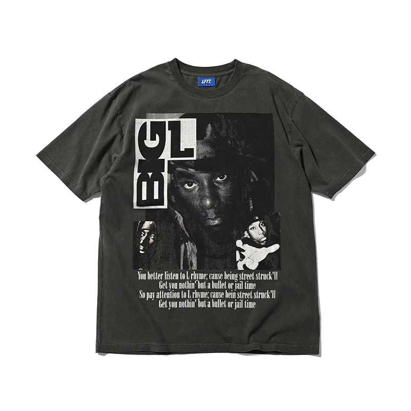 LFYT(エルエフワイティー)/ BIG L COVER TEE -BLACK-