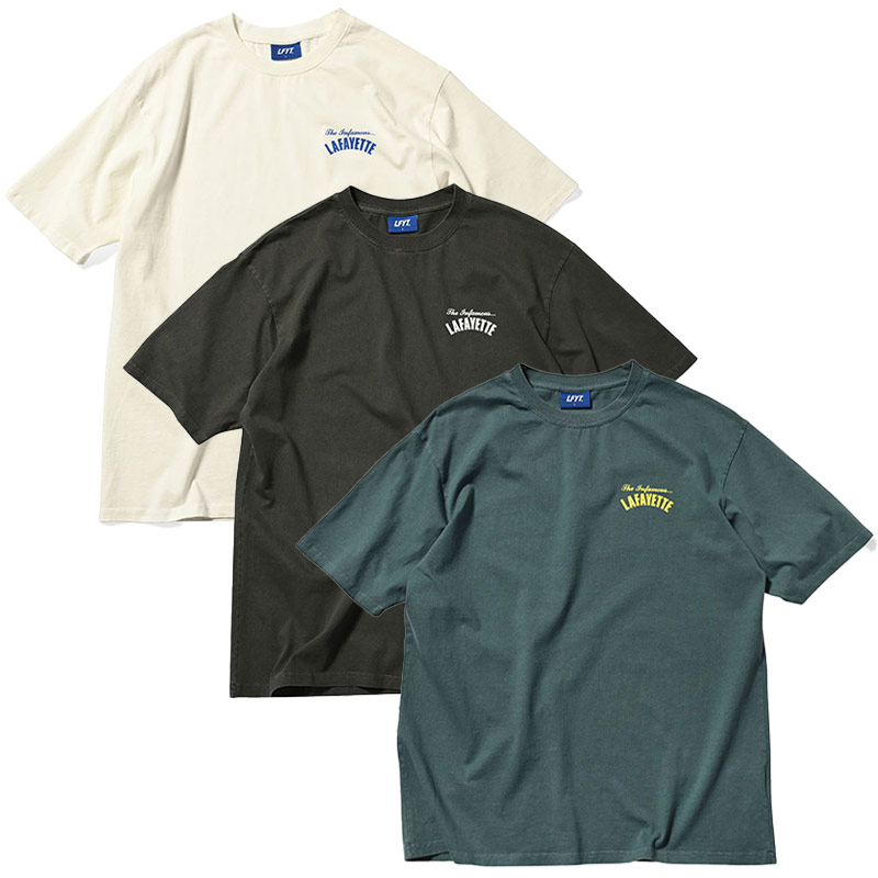 LFYT(エルエフワイティー)/ PIGMENT DYED LOGO INFAMOUS LOGO TEE -3.COLOR-