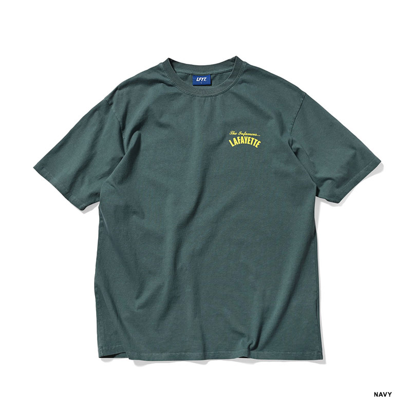 LFYT(エルエフワイティー)/ PIGMENT DYED LOGO INFAMOUS LOGO TEE -3.COLOR-