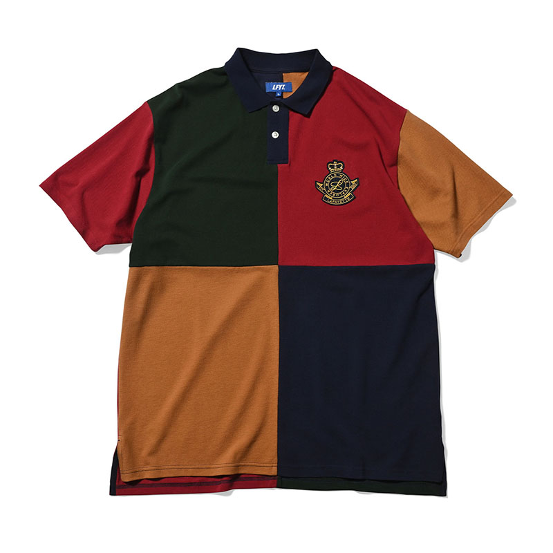 LFYT(エルエフワイティー)/ COLLEGE COLOR BIG POLO -MULTI-