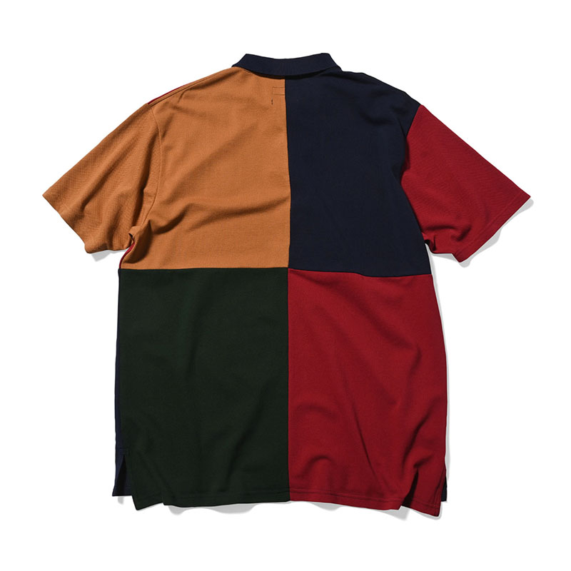 LFYT(エルエフワイティー)/ COLLEGE COLOR BIG POLO -MULTI-