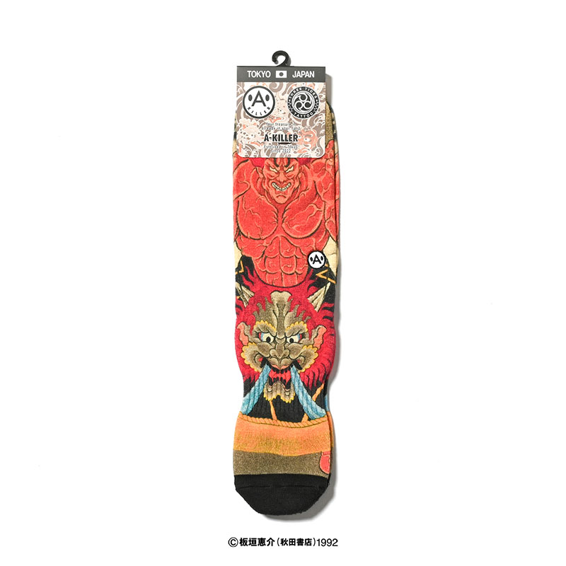 LFYT(エルエフワイティー)/ A-KILLER × TTT SOCKS  範馬勇次郎