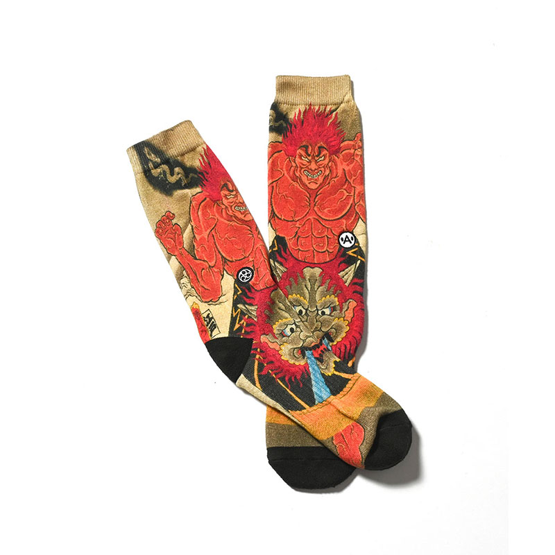 LFYT(エルエフワイティー)/ A-KILLER × TTT SOCKS  範馬勇次郎