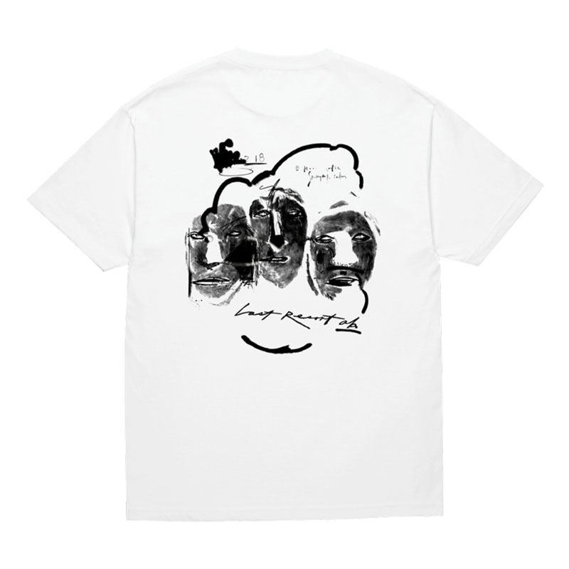 LAST RESORT AB（ラスト リゾート エービー）/ Heads SS TEE -WHITE-