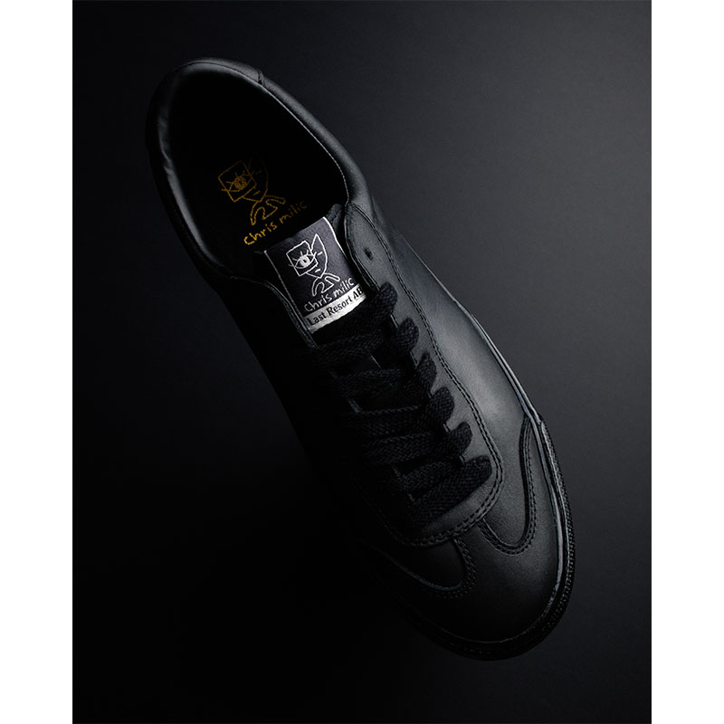 LAST RESORT AB（ラスト リゾート エービー）/ MILIC WAXED LEATHER -BLACK-