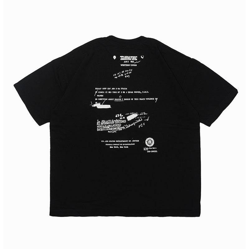 MOTA NEWYORK(モタニューヨーク)/ MALCOLM X TEE -2.COLOR-