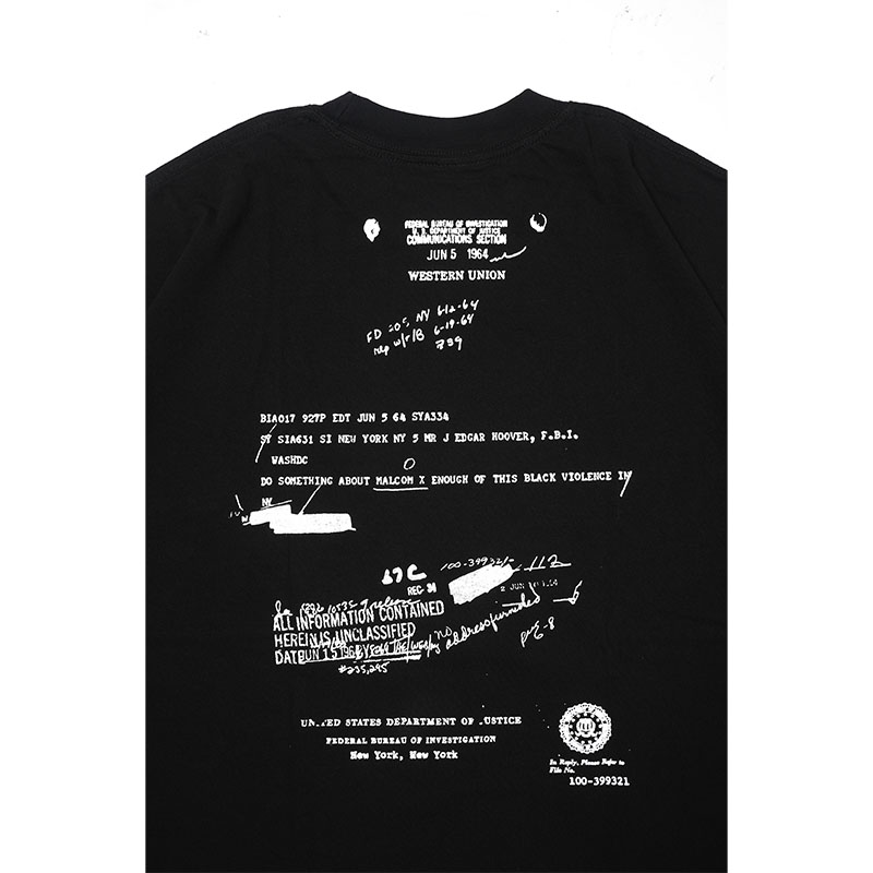 MOTA NEWYORK(モタニューヨーク)/ MALCOLM X TEE -2.COLOR-