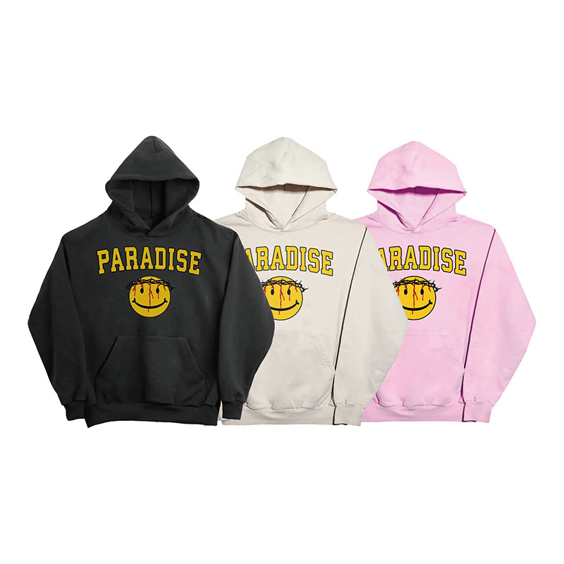 PARADISE NYC(パラダイス)/ SMILEY JESUS HOOD -3.COLOR-