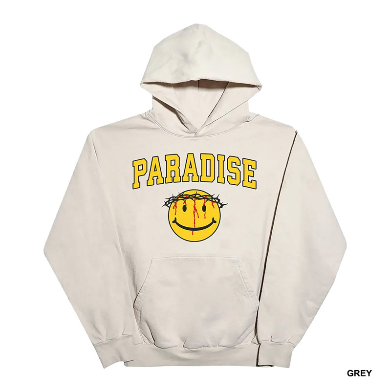 PARADISE NYC(パラダイス)/ SMILEY JESUS HOOD -3.COLOR-