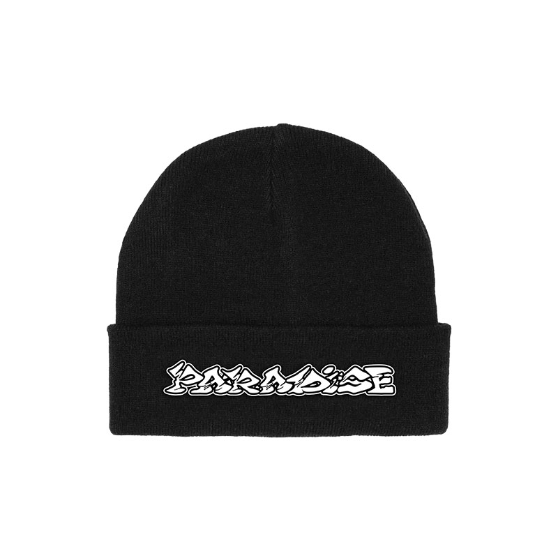 PARADISE NYC(パラダイス)/ PARATOPIA BEANIE -2.COLOR-(BLACK)