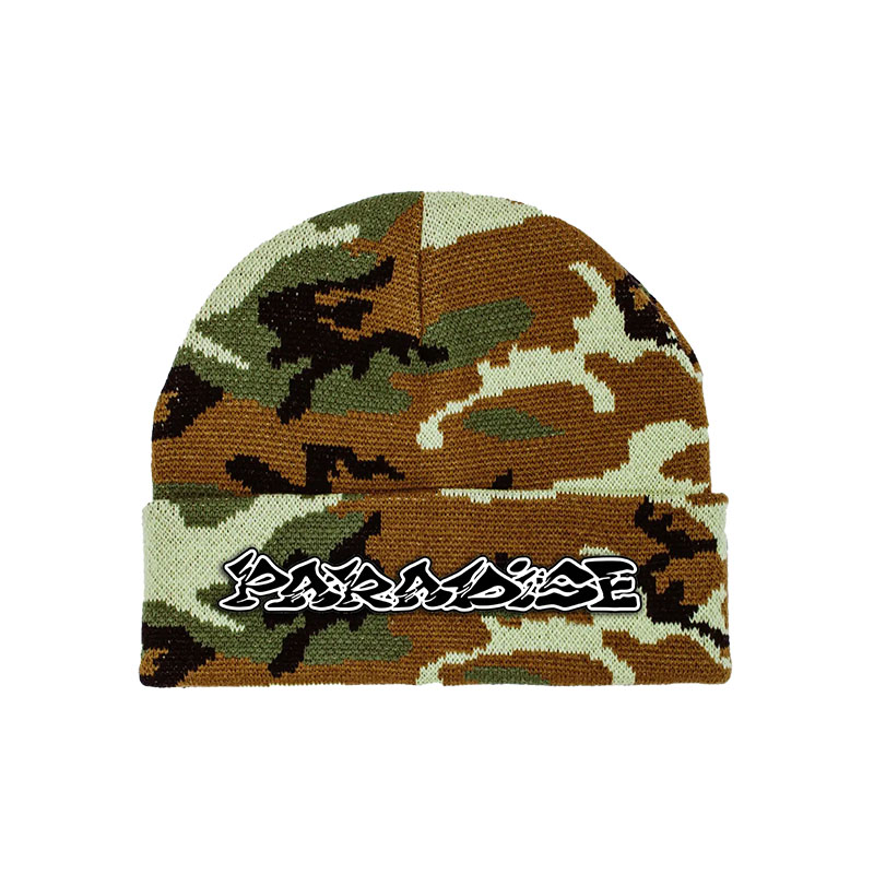 PARADISE NYC(パラダイス)/ PARATOPIA BEANIE -2.COLOR-(CAMO)