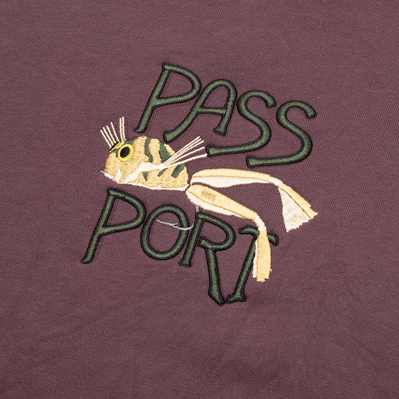 PASS PORT(パスポート)/ FROG LURE ORGANIC FLEECE SWEATER -2.COLOR-