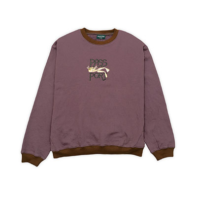 PASS PORT(パスポート)/ FROG LURE ORGANIC FLEECE SWEATER -2.COLOR-