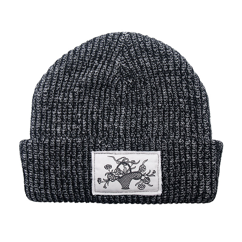 PASS PORT(パスポート)/ EDIBLE FLOWERS BEANIE -2.COLOR-(BLACK)