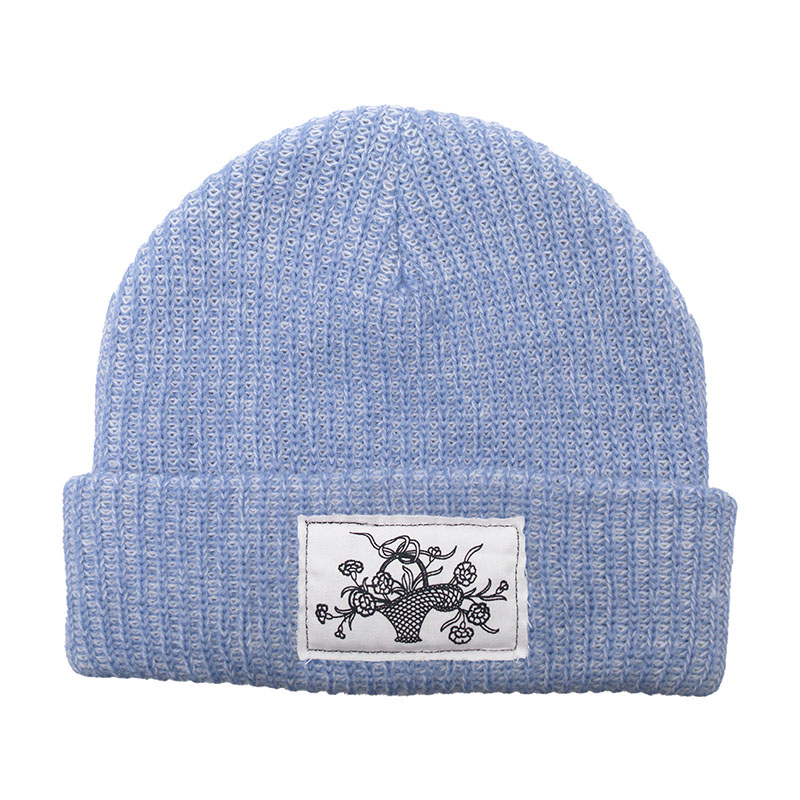 PASS PORT(パスポート)/ EDIBLE FLOWERS BEANIE -2.COLOR-(BLUE)