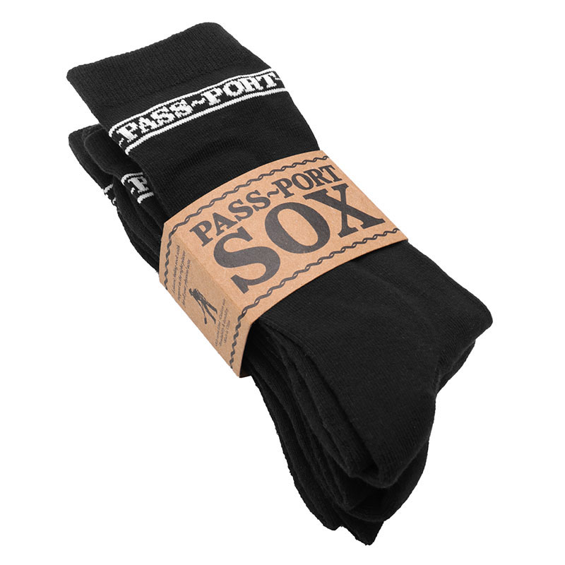 PASS PORT(パスポート)/ HISOX 3 PACK -2.COLOR-(BLACK)
