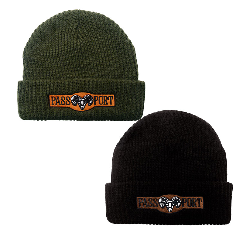 PASS PORT(パスポート)/ RAM BEANIE -2.COLOR-