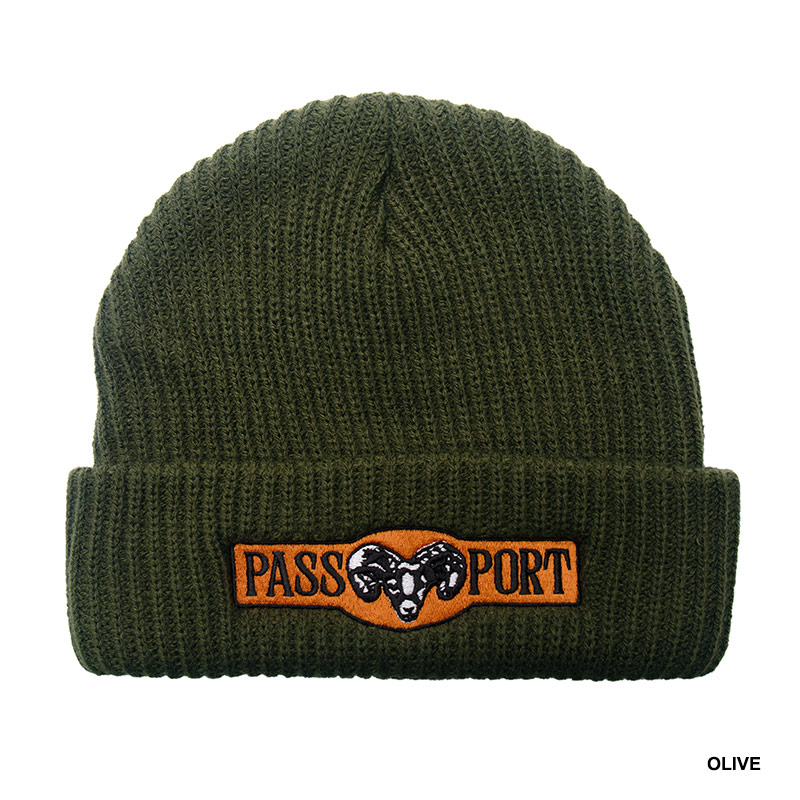PASS PORT(パスポート)/ RAM BEANIE -2.COLOR-