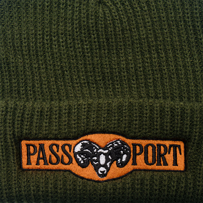 PASS PORT(パスポート)/ RAM BEANIE -2.COLOR-