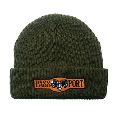PASS PORT(パスポート)/ RAM BEANIE -2.COLOR-
