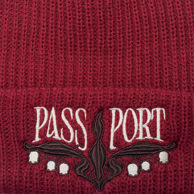 PASS PORT(パスポート)/ LILY OF THE VALLEY BEANIE -2.COLOR-