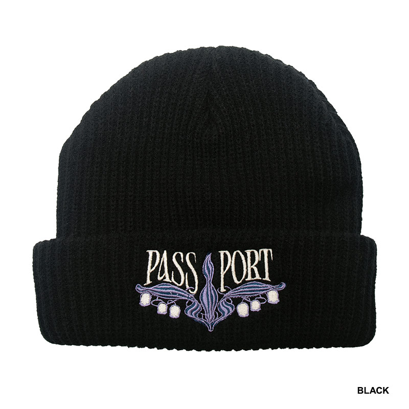 PASS PORT(パスポート)/ LILY OF THE VALLEY BEANIE -2.COLOR-