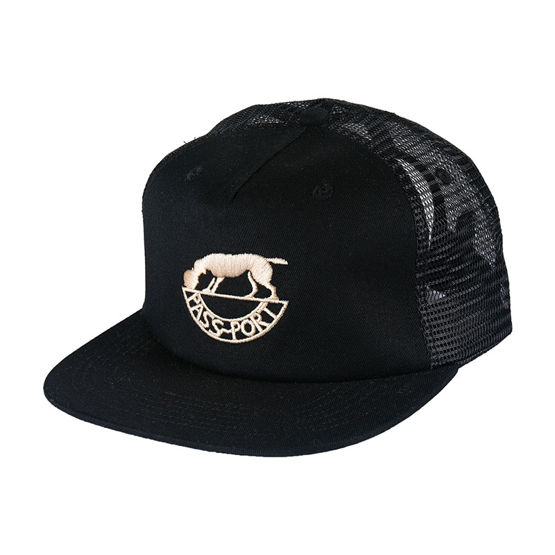 PASS PORT(パスポート)/ FRETWORKS WORKERS TRUCKER -2.COLOR-(BLACK)