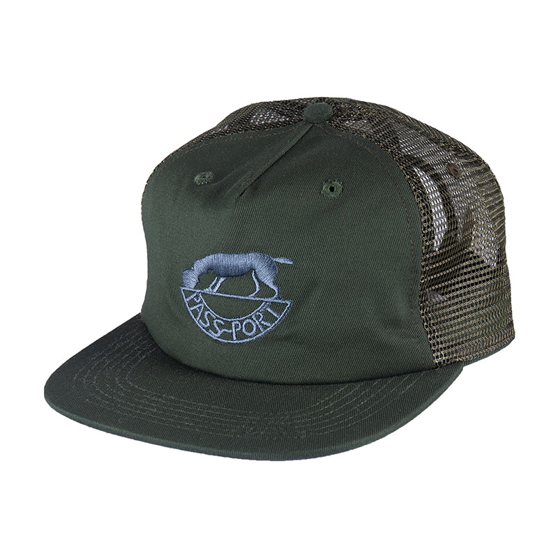PASS PORT(パスポート)/ FRETWORKS WORKERS TRUCKER -2.COLOR-(GREEN)
